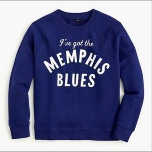 J. Crew Memphis Blues Sweatshirt